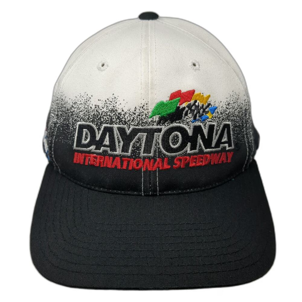 American Needle Daytona International Speedway Hat Snapback White OSFM NASCAR